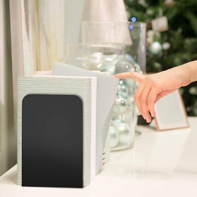 Mejores sujetalibros estantería de metal negro